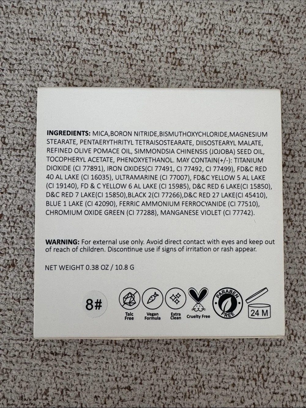 Margo Warshapetian Eyeshadow Palette #8